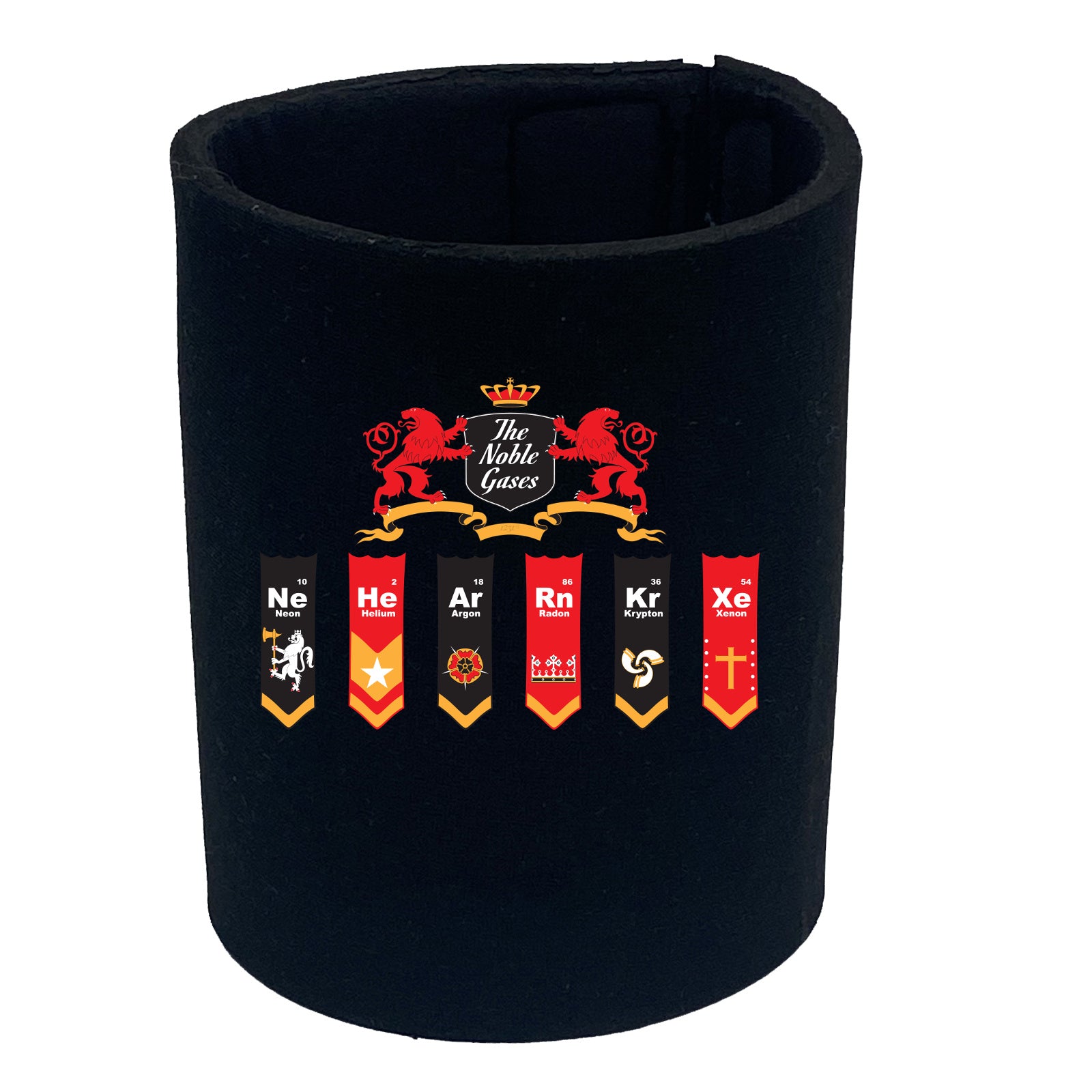 The Noble Gases - Funny Stubby Holder