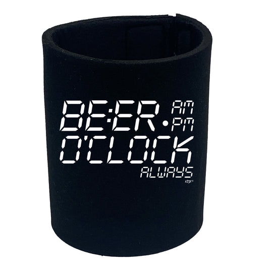 Beer O Clock Alarm - Funny Stubby Holder