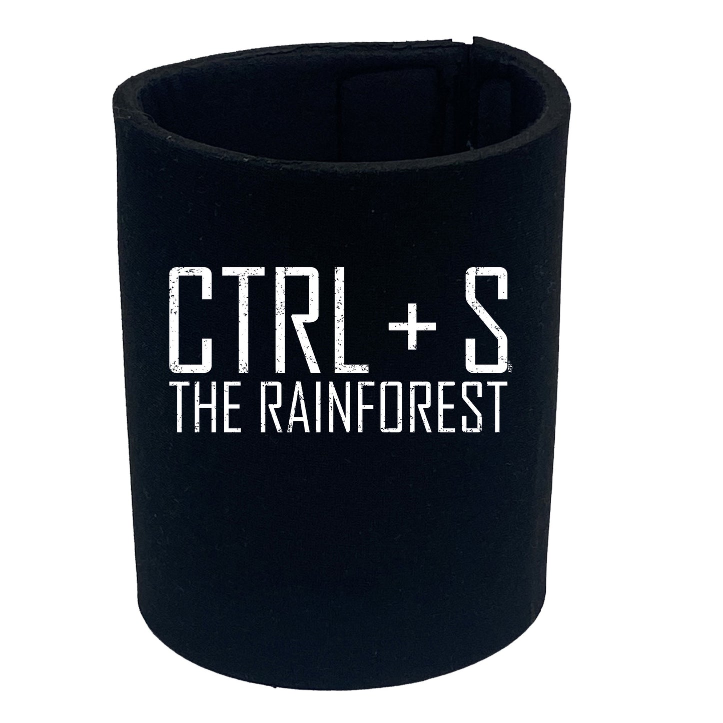 Ctrl S Save The Rainforest - Funny Stubby Holder