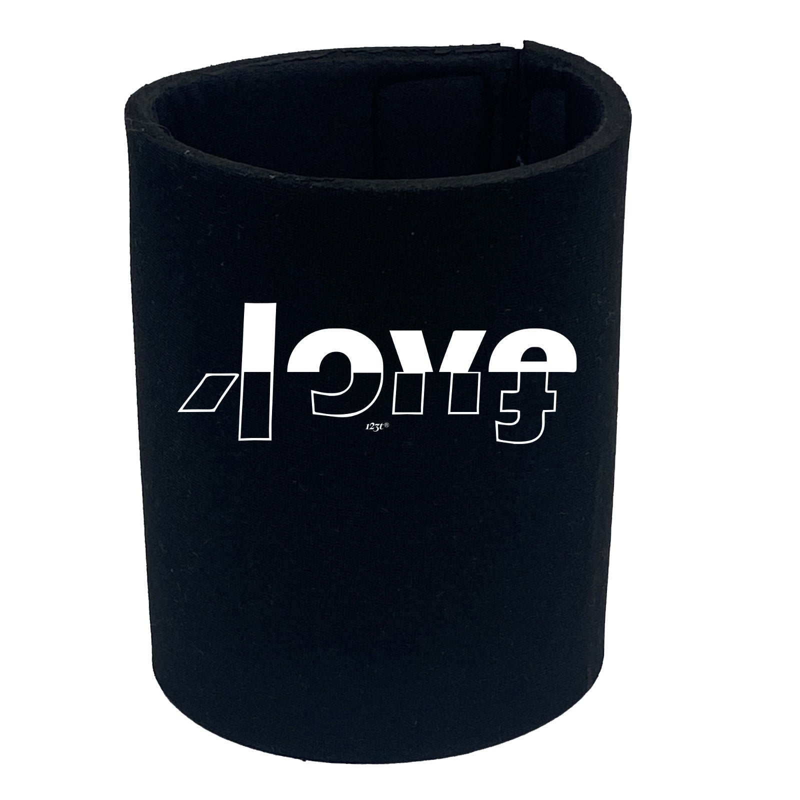 Love F  K Illusion - Funny Stubby Holder