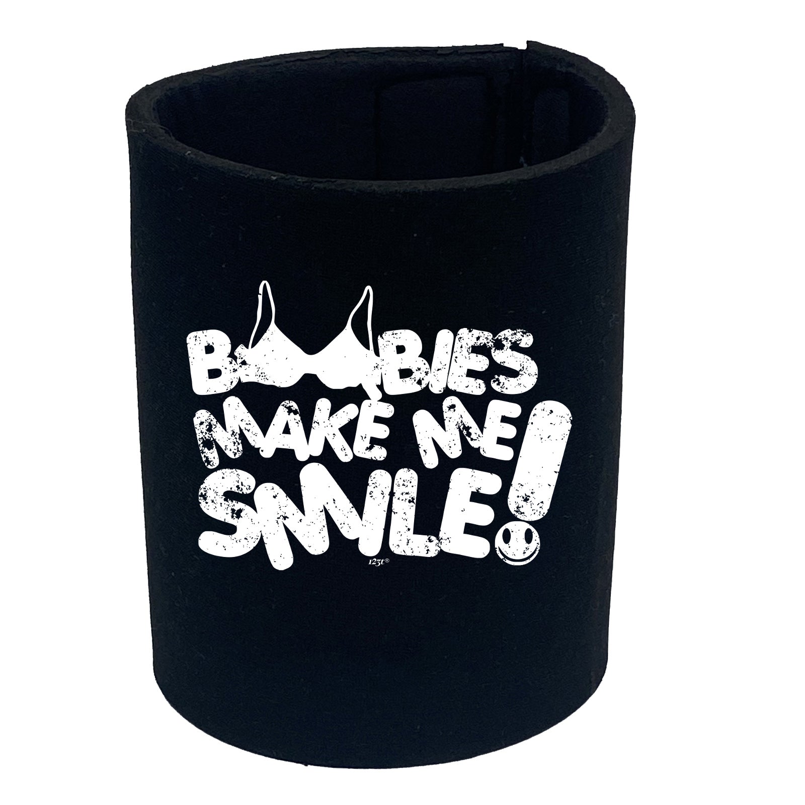 B  Bies Make Me Smile - Funny Stubby Holder