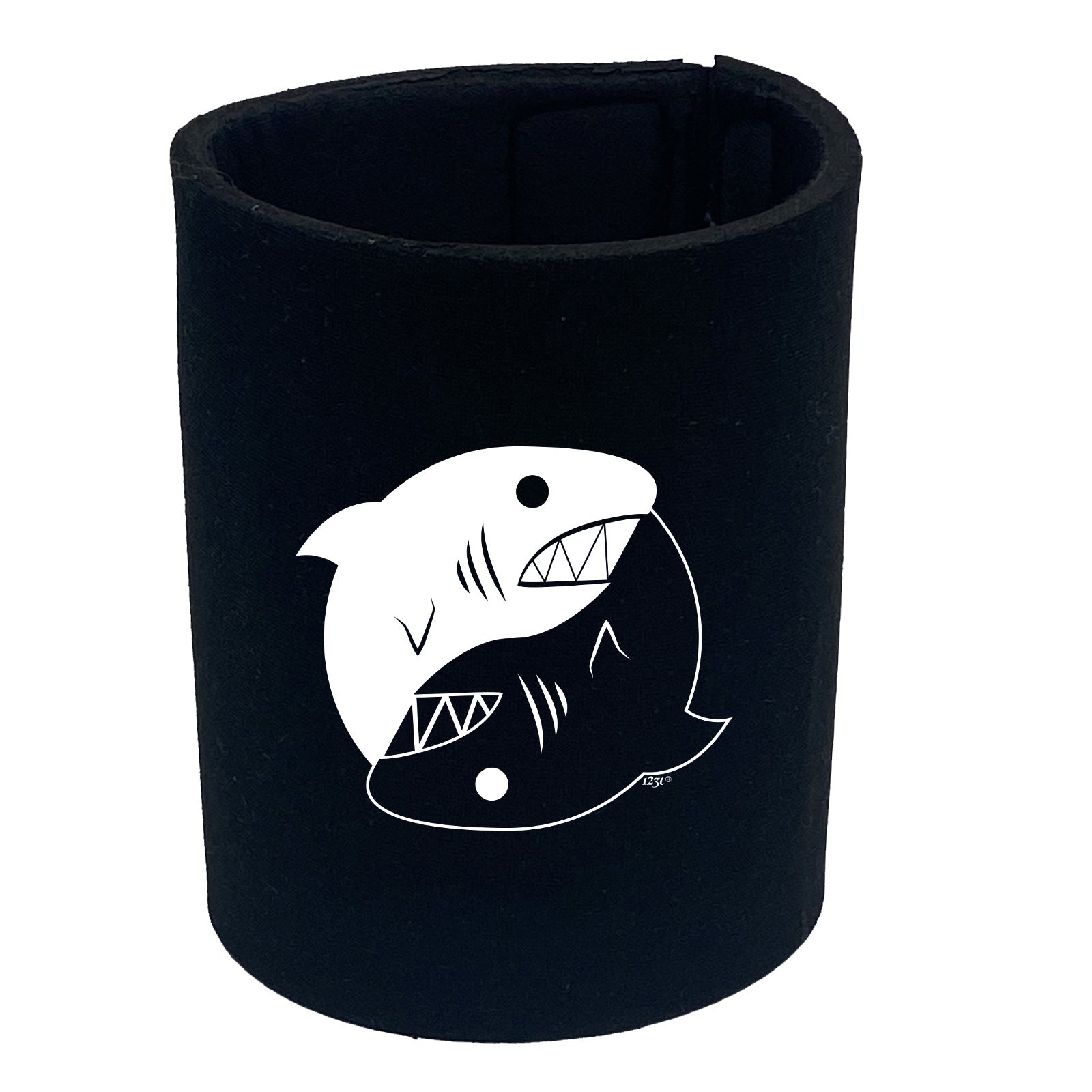 Yin Yang Shark - Funny Stubby Holder