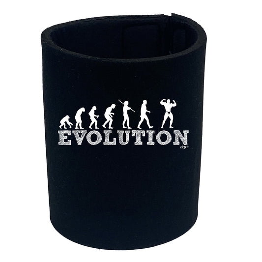 Evolution Bodybuilder - Funny Stubby Holder