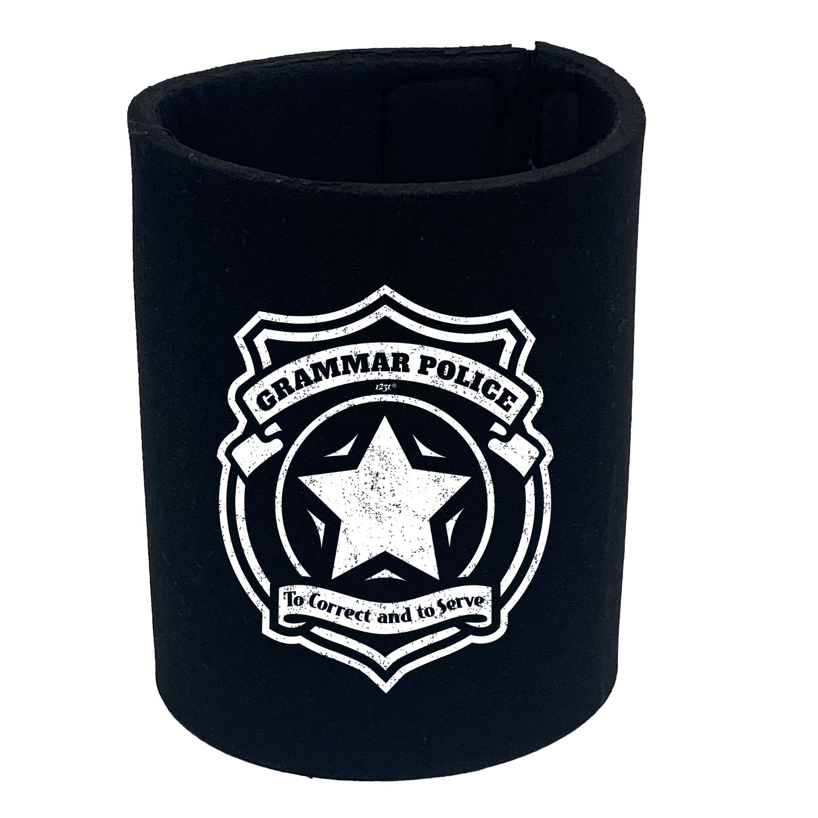 Grammer Police - Funny Stubby Holder