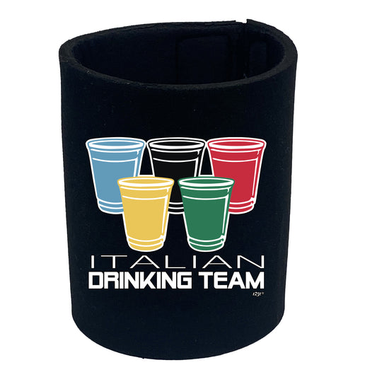 Italian Drinking Team Glasses - Funny Stubby Holder