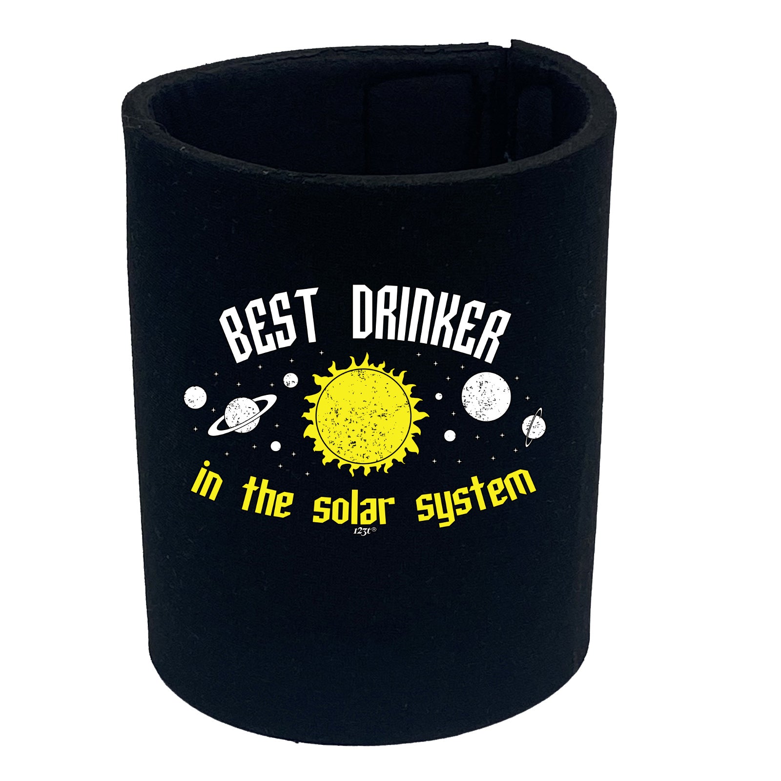 Best Drinker Solar System - Funny Stubby Holder