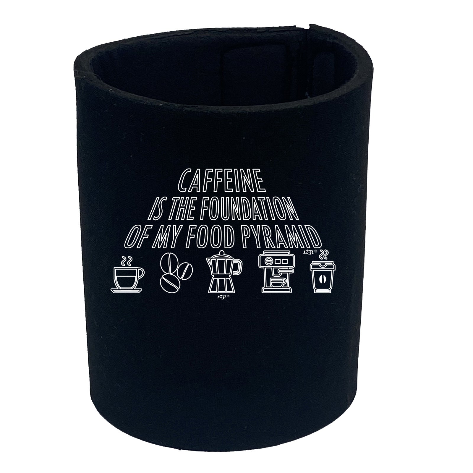 Caffeine Is The Foundation - Funny Stubby Holder