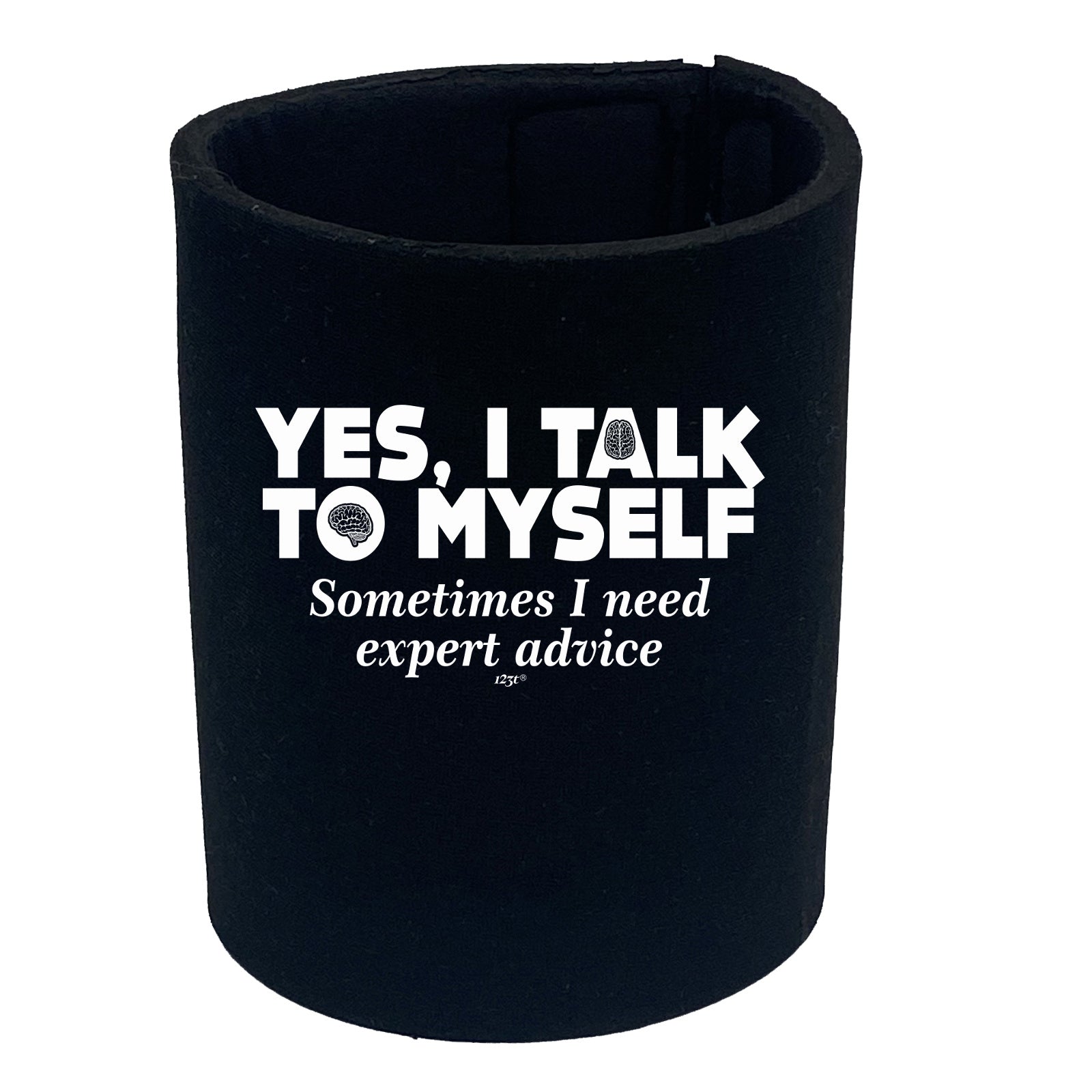 Yes Talk To Myself - Funny Stubby Holder