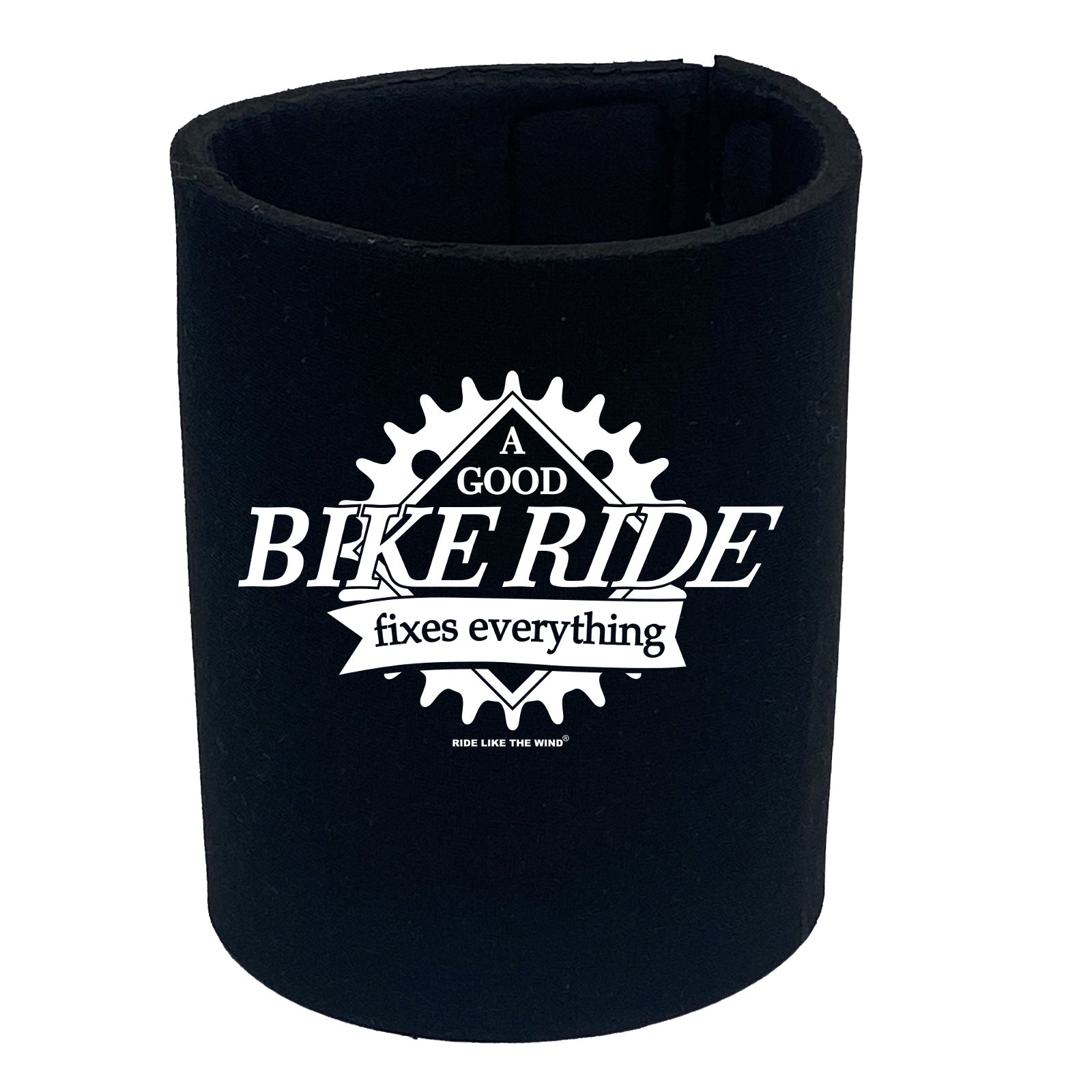 Rltw A Good Bike Ride Fixes Everything - Funny Stubby Holder