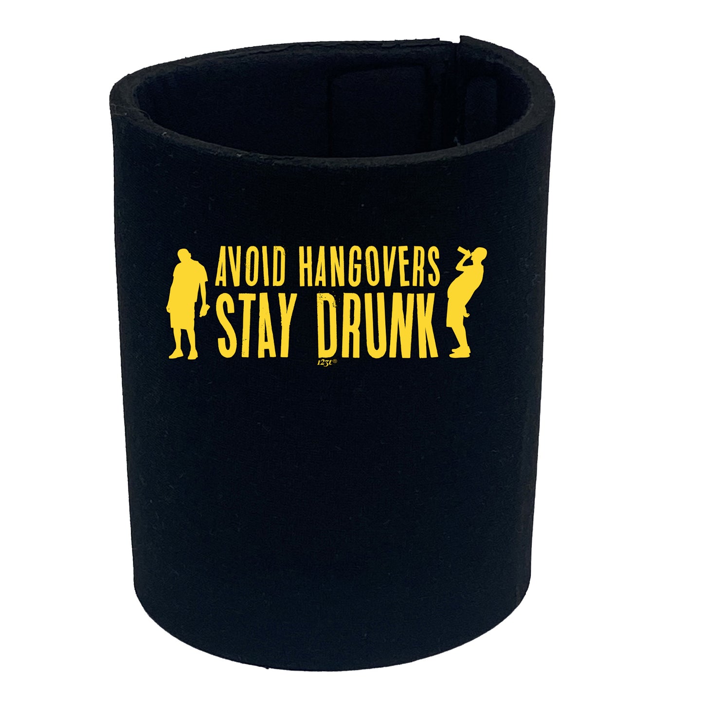 Avoid Hangovers Stay Drunk - Funny Stubby Holder