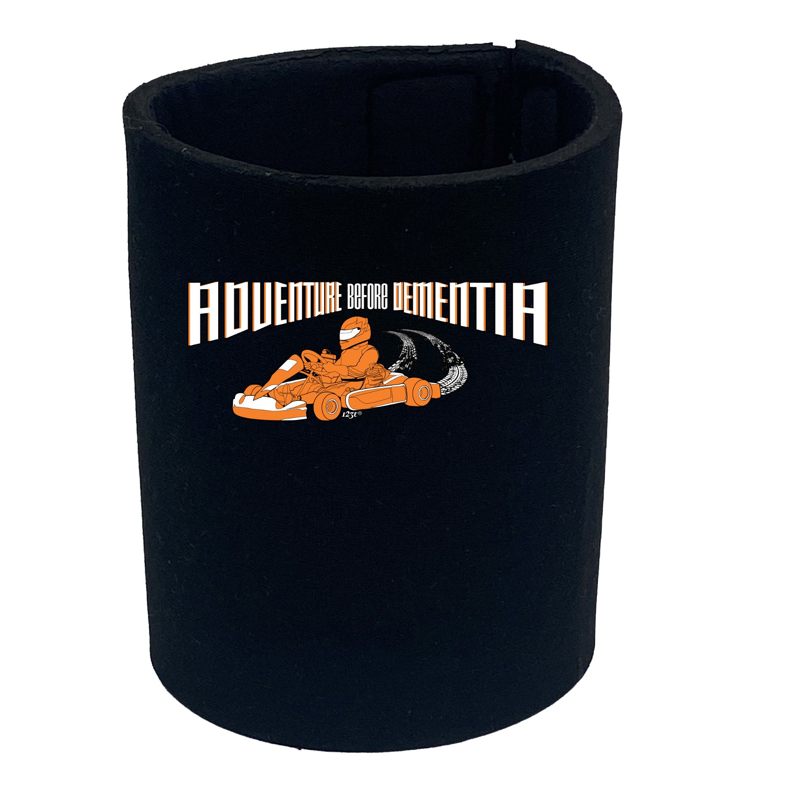 Go Kart Adventure Before - Funny Stubby Holder