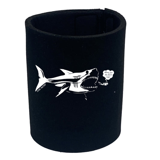 Ow Where Are The Big Fish - Funny Stubby Holder