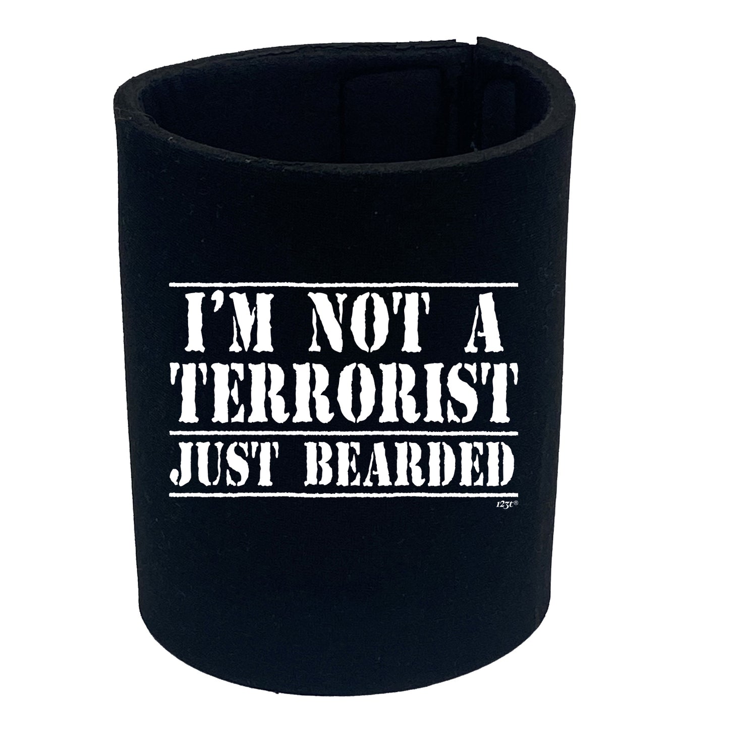 Just Bearded Beard - Funny Stubby Holder