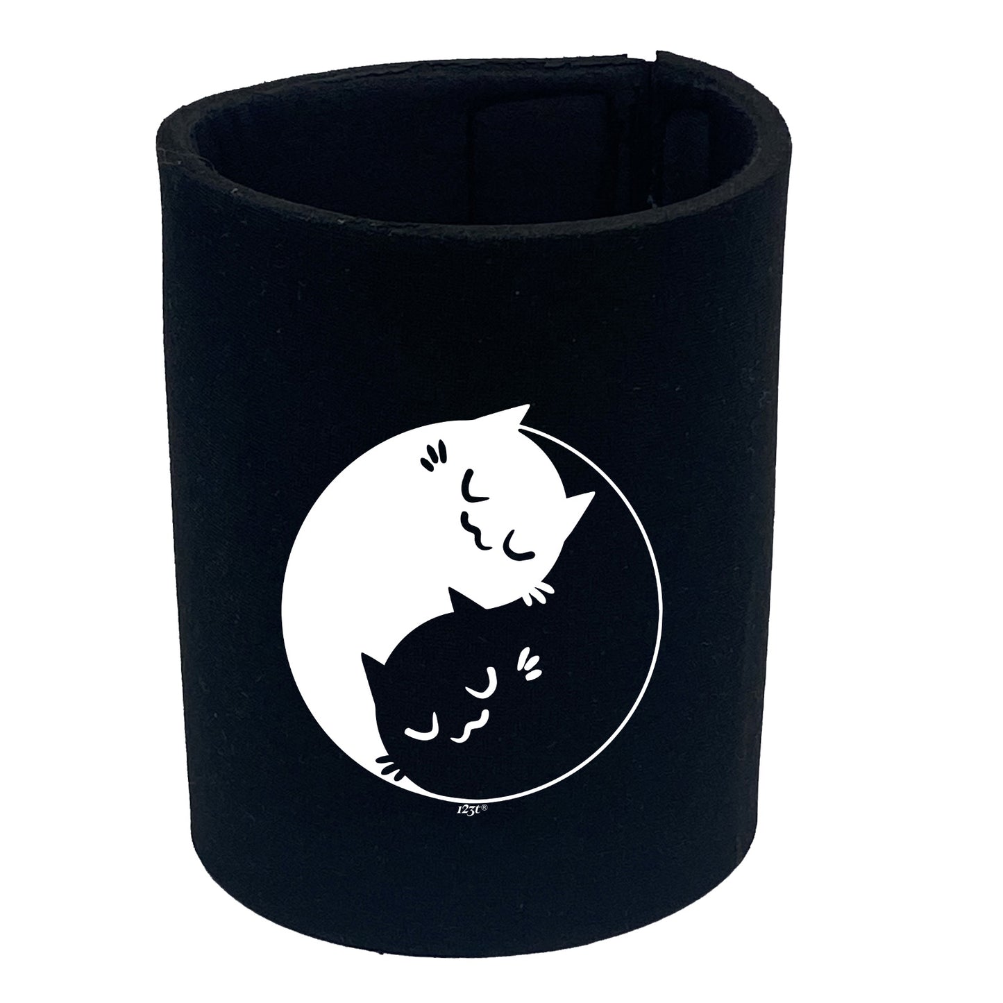 Yin Yang Cat - Funny Stubby Holder