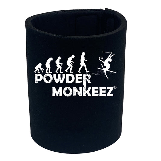 Pm Powder Monkeez Evolution - Funny Stubby Holder