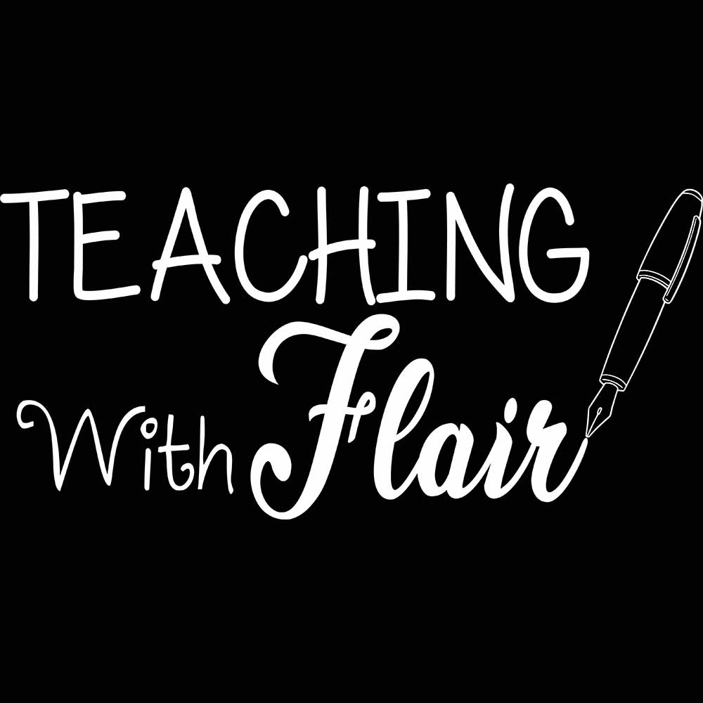 Teaching With Flair Teacher School - Mens 123t Funny T-Shirt Tshirts