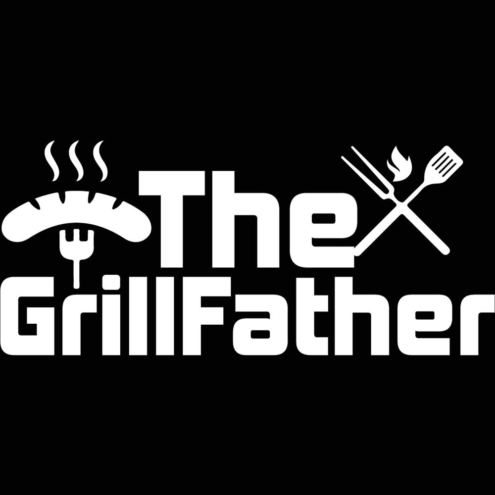 The Grillfather Chef Bbq - Mens 123t Funny T-Shirt Tshirts