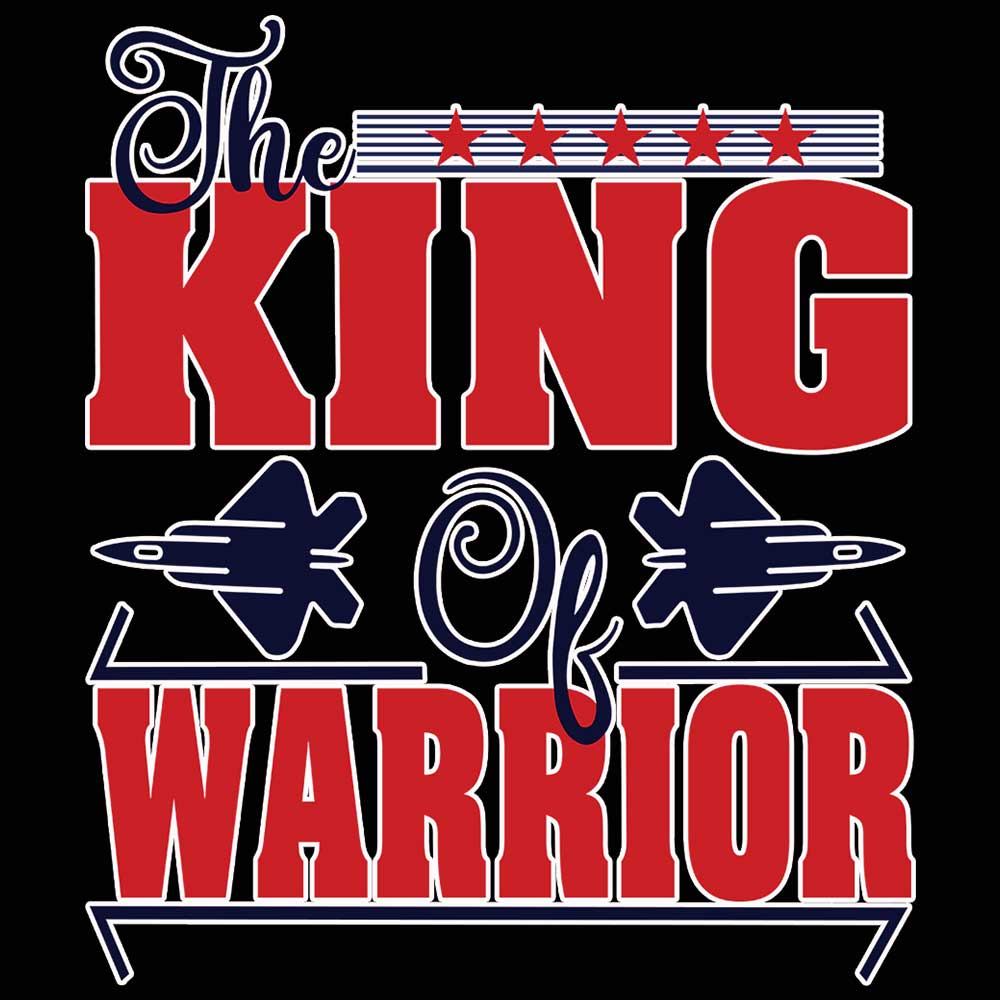 The King Of Warrior Flighter Jet Plane - Mens 123t Funny T-Shirt Tshirts
