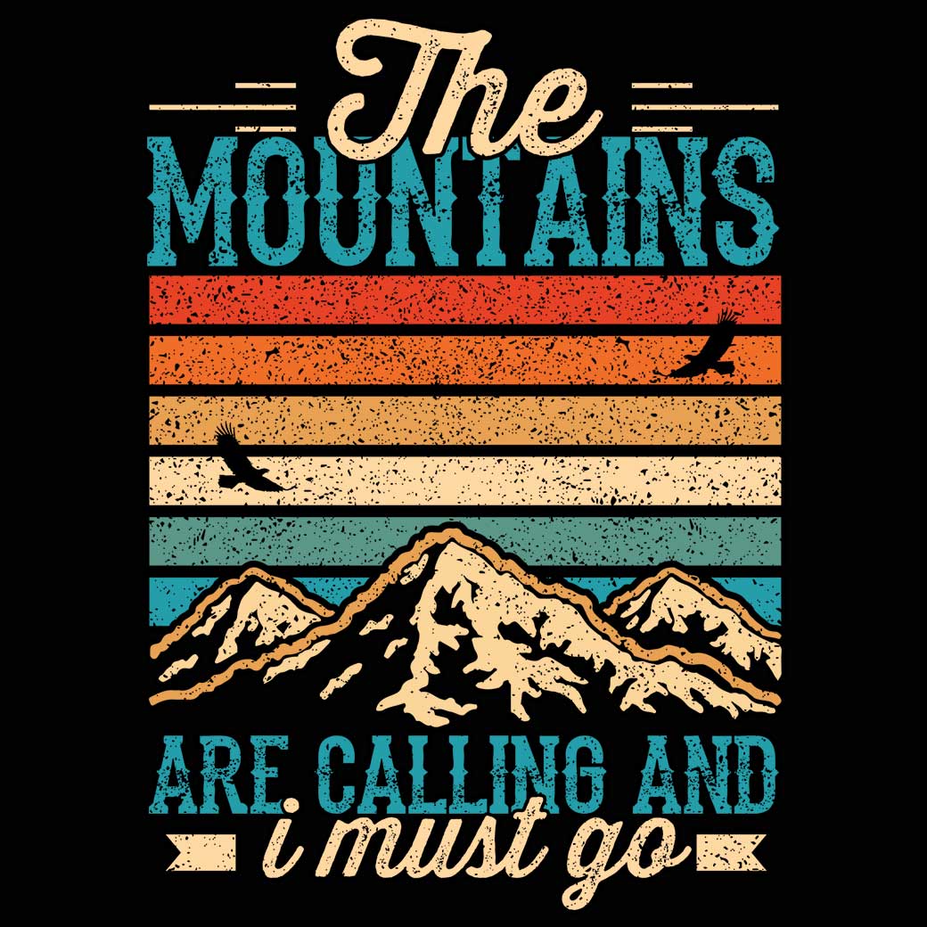 The Mountain Are Calling And I Must To Rock Climbing - Mens 123t Funny T-Shirt Tshirts