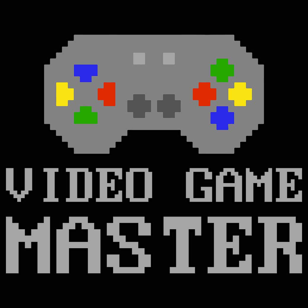 Video Game Master Gamer Games - Mens 123t Funny T-Shirt Tshirts