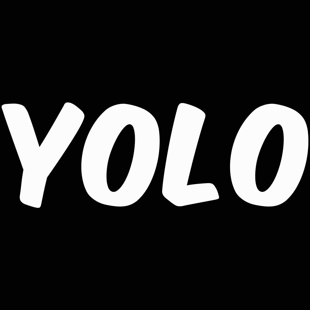 Yolo You Only Live Once Fashion - Mens 123t Funny T-Shirt Tshirts